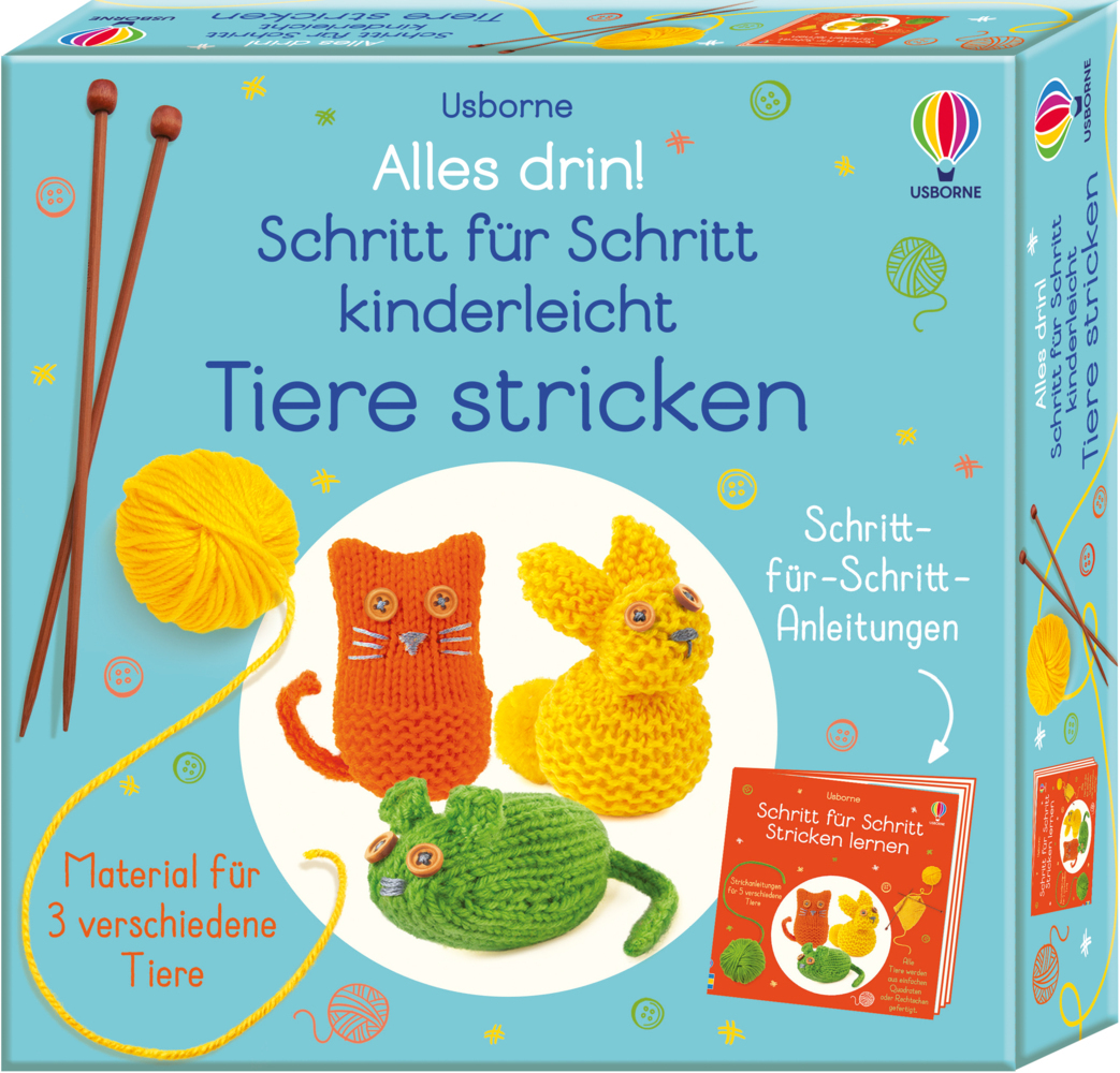 Alles drin! Schritt für Schritt kinderleicht Tiere stricken main product photo