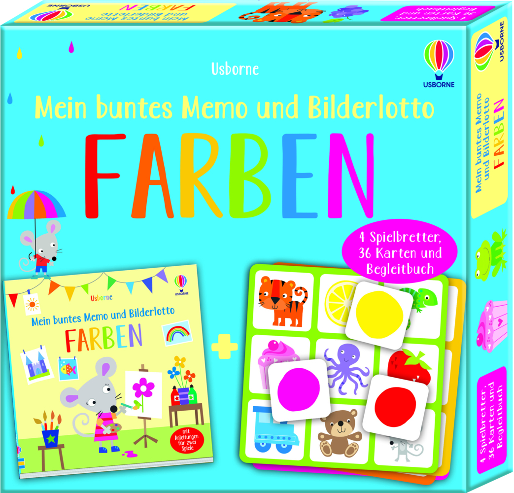 Mein buntes Memo und Bilderlotto: Farben main product photo