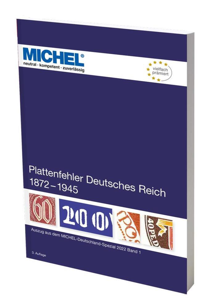 Plattenfehler Deutsches Reich 1872-1945 main product photo