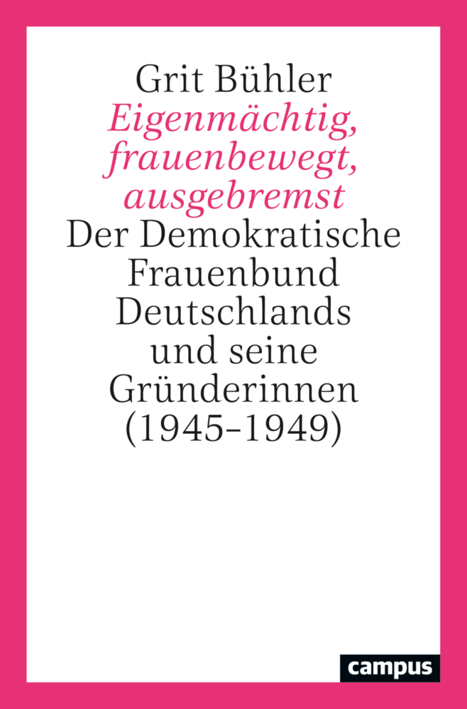 Eigenmächtig, frauenbewegt, ausgebremst main product photo