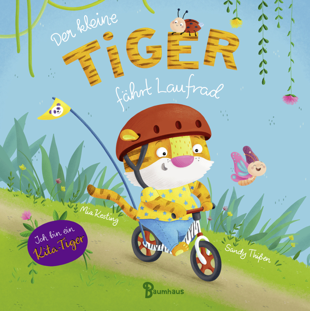 Der kleine Tiger fährt Laufrad main product photo