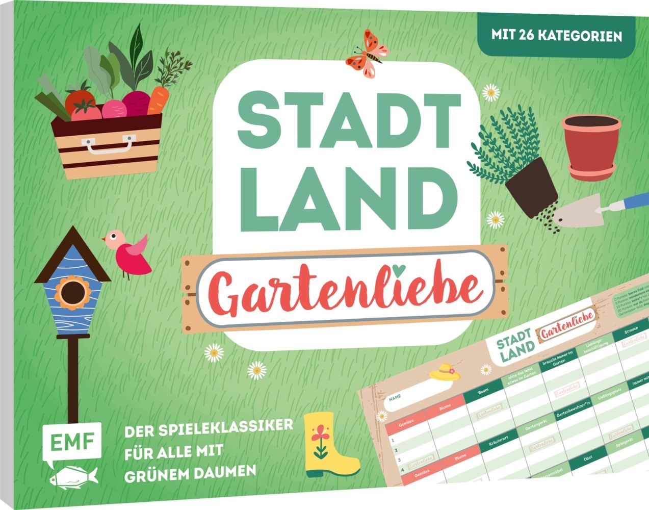 Stadt, Land, Gartenliebe - Der Spieleklassiker für alle mit grünem Daumen main product photo