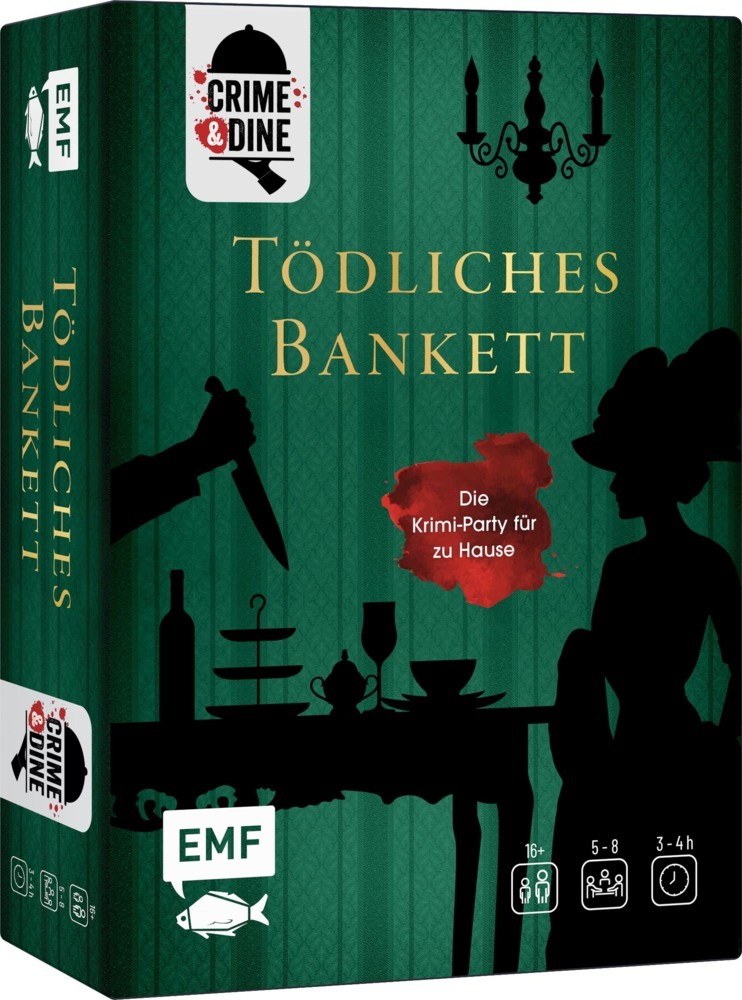 Crime & Dine - Das Krimi-Dinner-Set: Tödliches Bankett main product photo