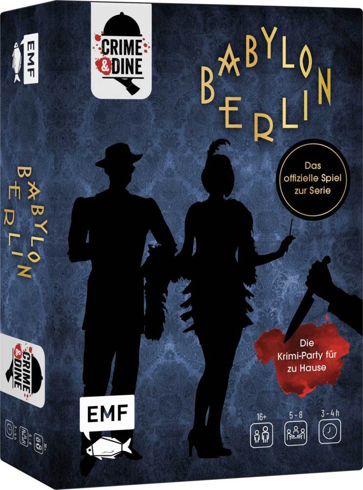 Crime & Dine - Das Krimi-Dinner-Set: Babylon Berlin - Das offizielle Spiel zur Serie! main product photo