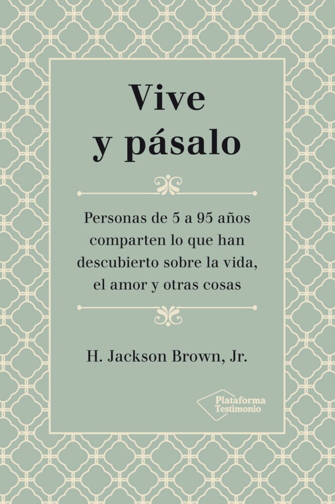 Vive y pásalo main product photo