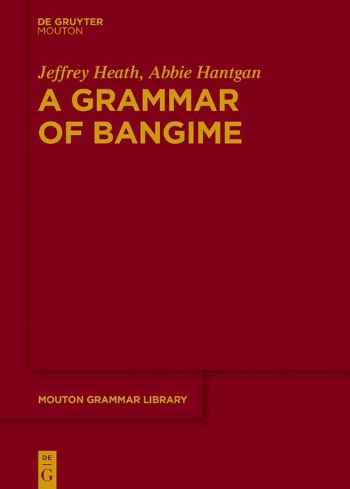 A Grammar of Bangime main product photo