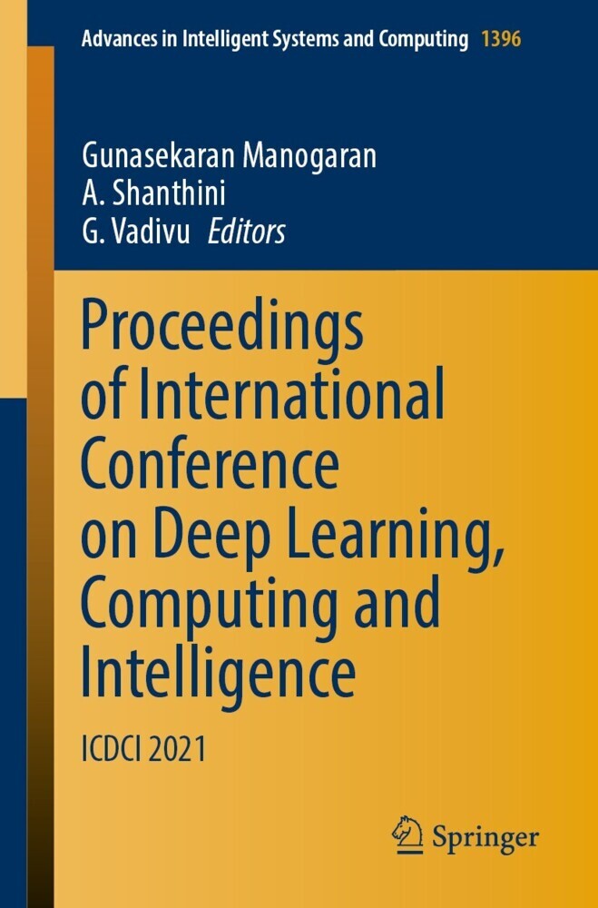 Proceedings of International Conference on Deep Learning, Computing and Intelligence main product photo