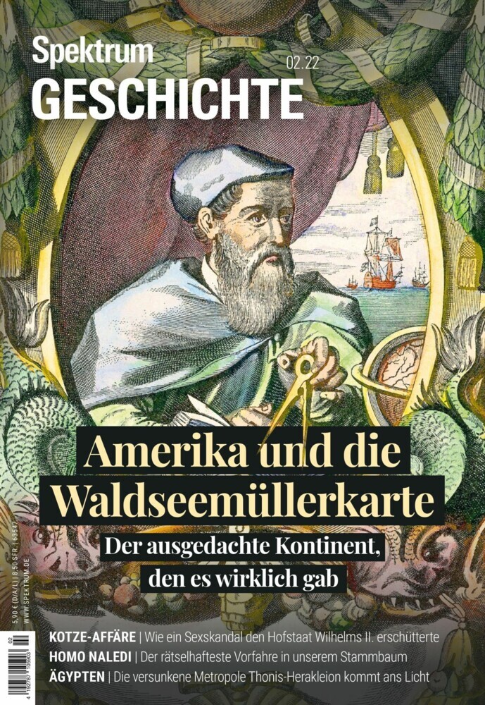 Spektrum Geschichte - Amerika und die Waldseemüllerkarte main product photo