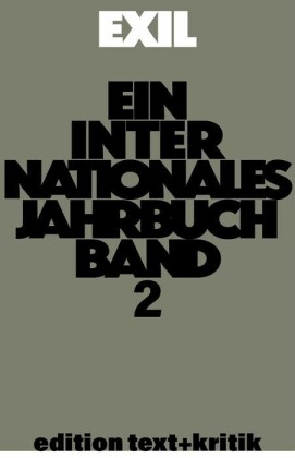 Erinnerungen ans Exil - kritische Lektüre der Autobiographien nach 1933 und andere Themen
