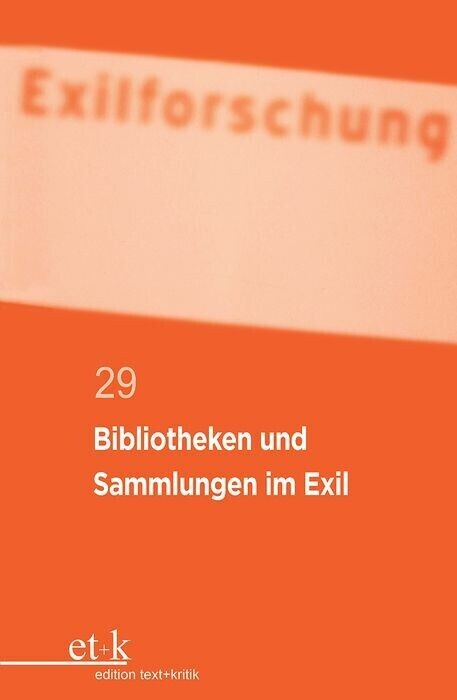 Bibliotheken und Sammlungen im Exil main product photo