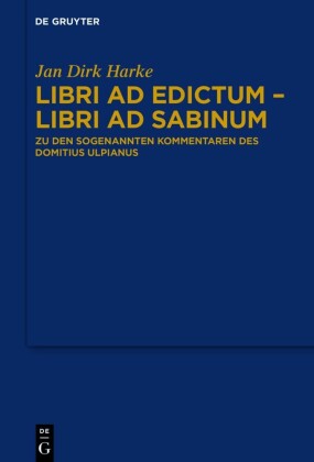 Libri ad edictum - libri ad Sabinum