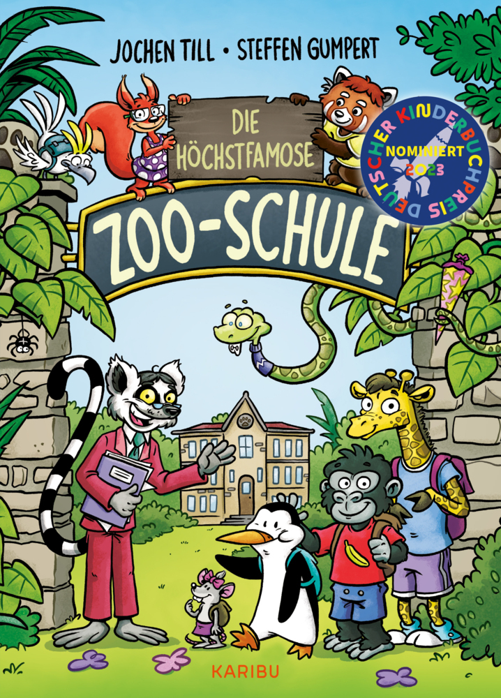 Die höchstfamose Zoo-Schule - Tierisch-lustige Vorlesegeschichte für die erste Klasse main product photo