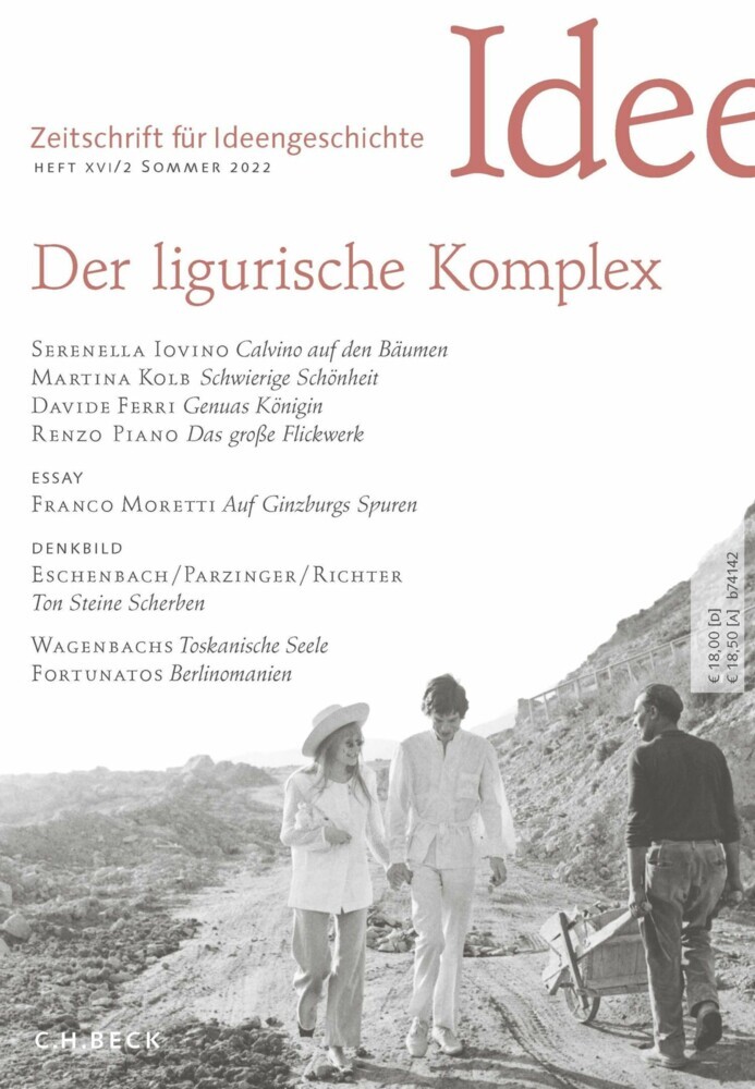 Zeitschrift für Ideengeschichte Heft XVI/2 Sommer 2022 main product photo