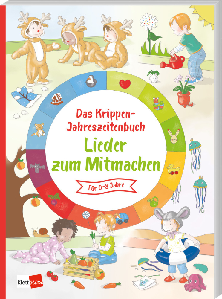 Das Krippen-Jahreszeitenbuch: Lieder zum Mitmachen main product photo