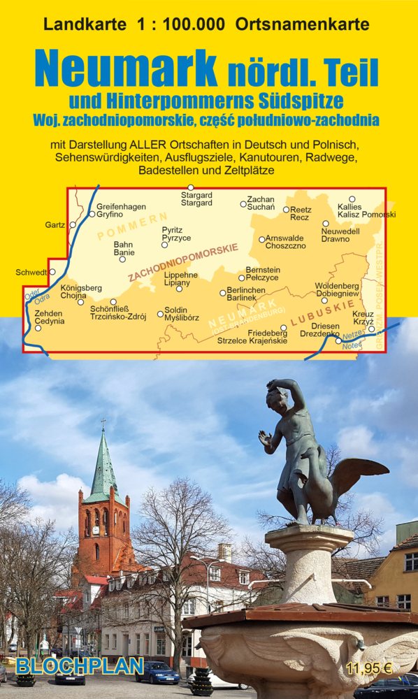 Landkarte Neumark - nördlicher Teil main product photo
