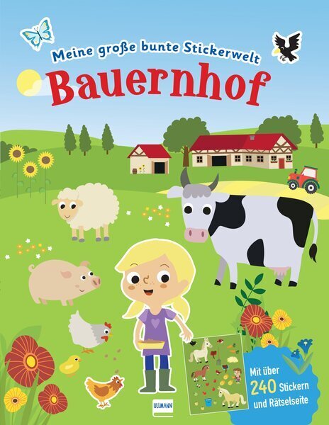 Meine große bunte Stickerwelt - Bauernhof, m. 240 Beilage main product photo