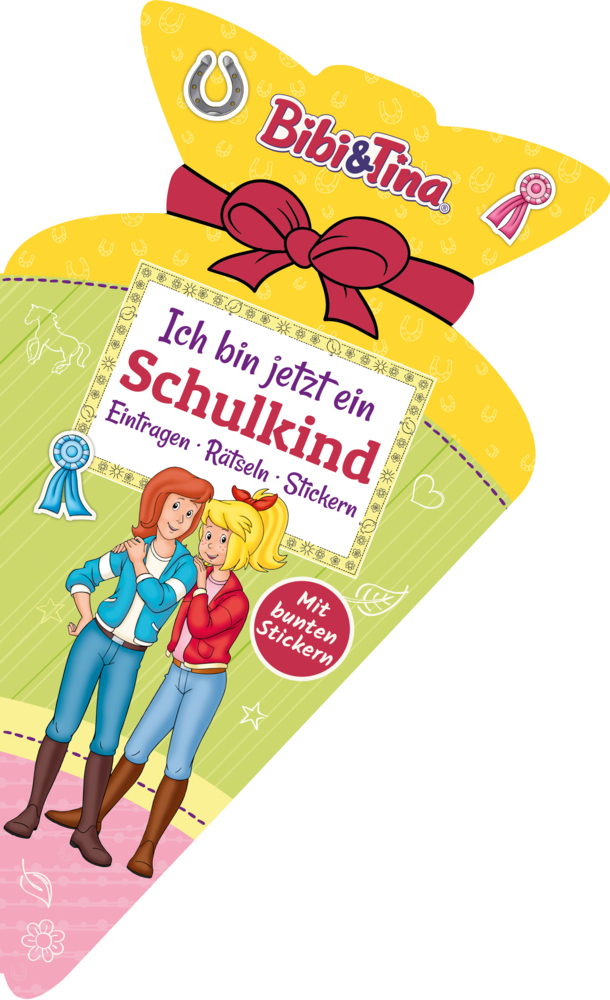 Bibi & Tina - Ich bin jetzt ein Schulkind: Eintragen, Rätseln, Stickern main product photo