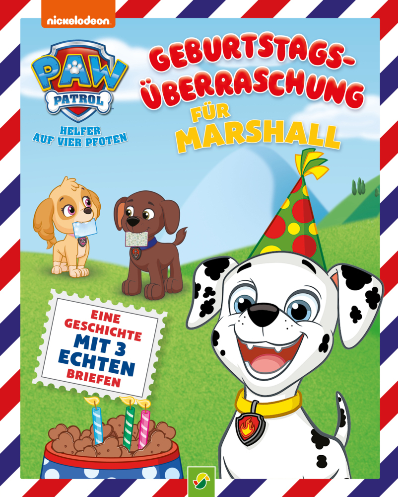 PAW Patrol Briefe-Geschichtenbuch: Geburtstagsüberraschung für Marshall main product photo