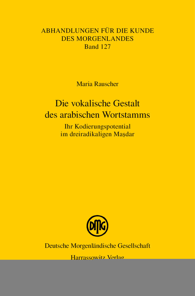 Die vokalische Gestalt des arabischen Wortstamms main product photo