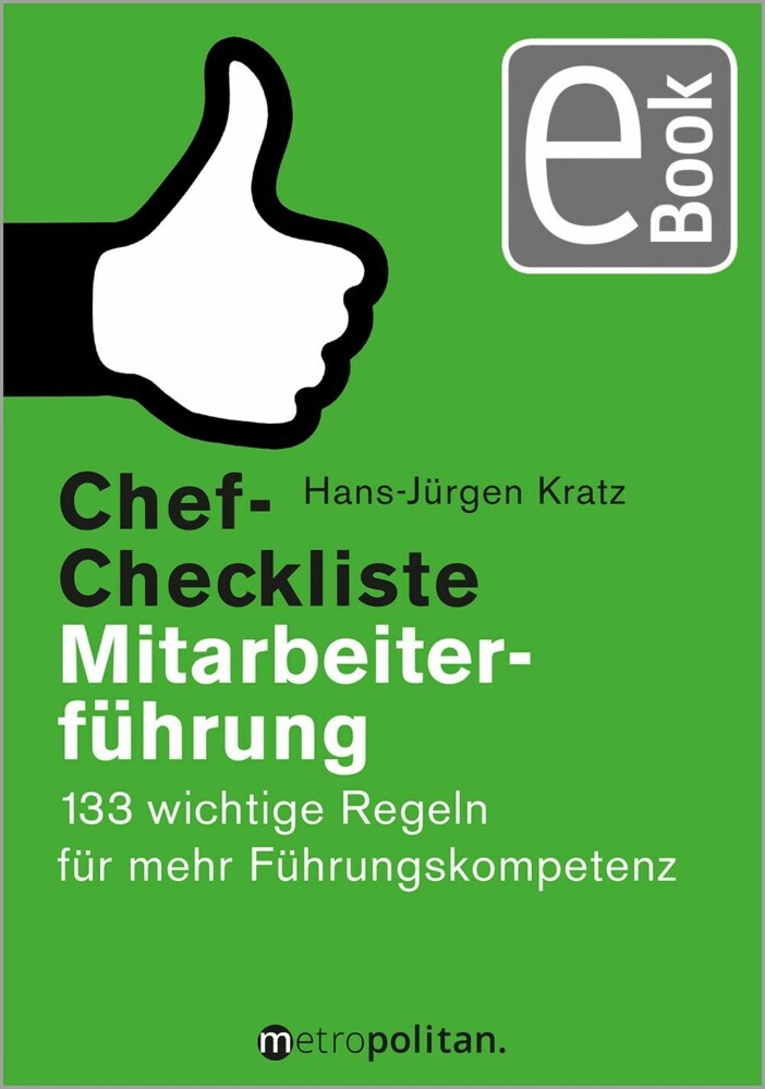 Chef-Checkliste Mitarbeiterführung main product photo
