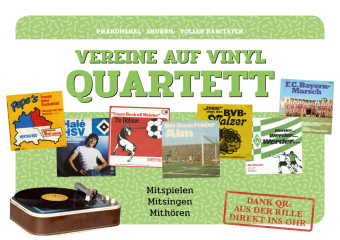 Vereine auf Vinyl Quartett, m. 1 Beilage, m. 1 Beilage, 64 Teile