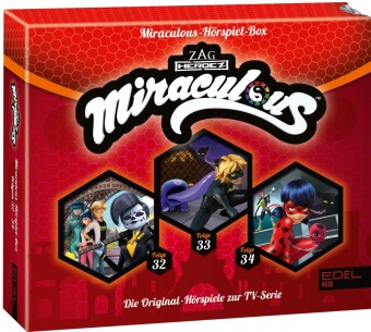 Miraculous. Folge.32-34, 3 Audio-CD