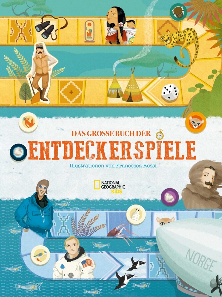 Das große Buch der Entdeckerspiele main product photo