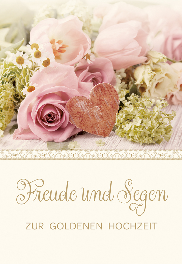Freude und Segen zur Goldenen Hochzeit main product photo