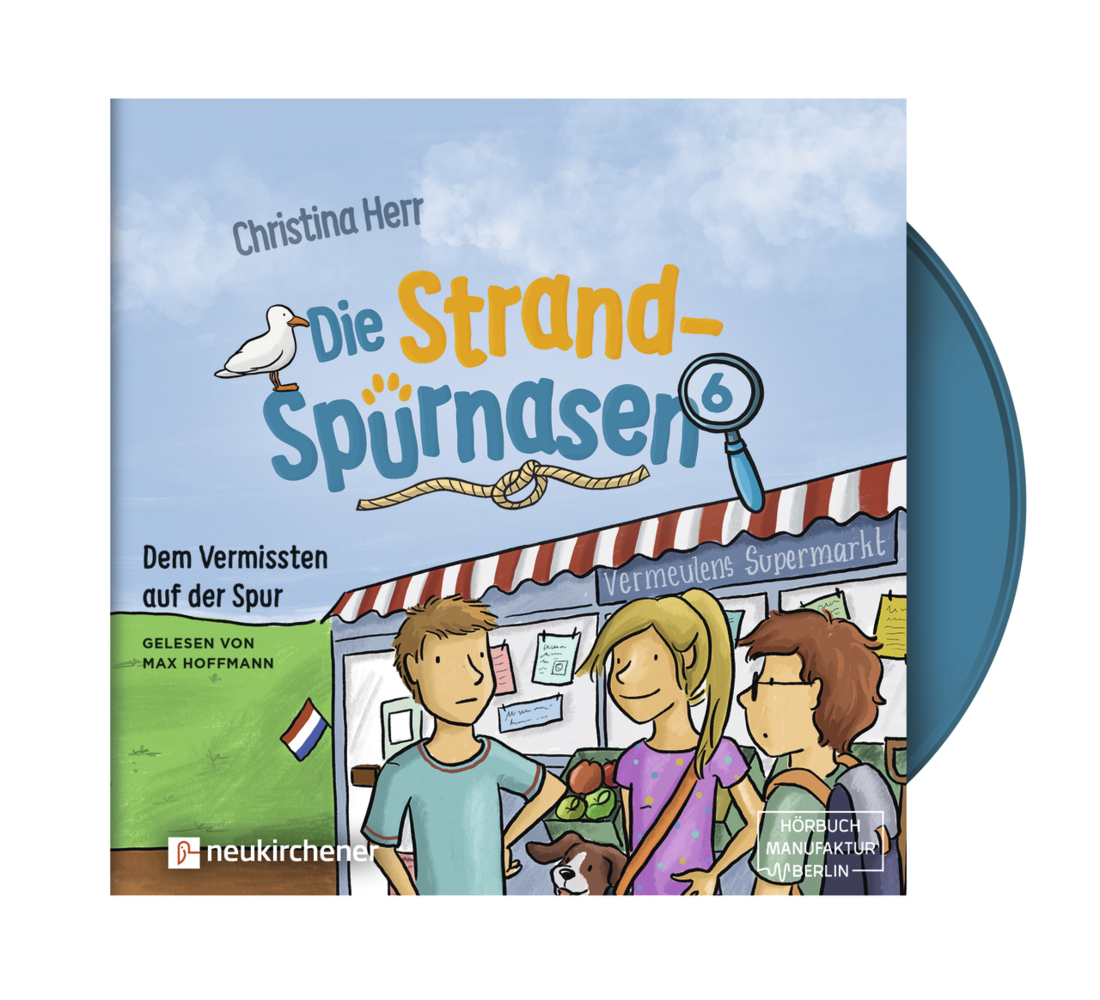 Die Strandspürnasen 6 - Dem Vermissten auf der Spur, 1 Audio-CD, MP3 main product photo