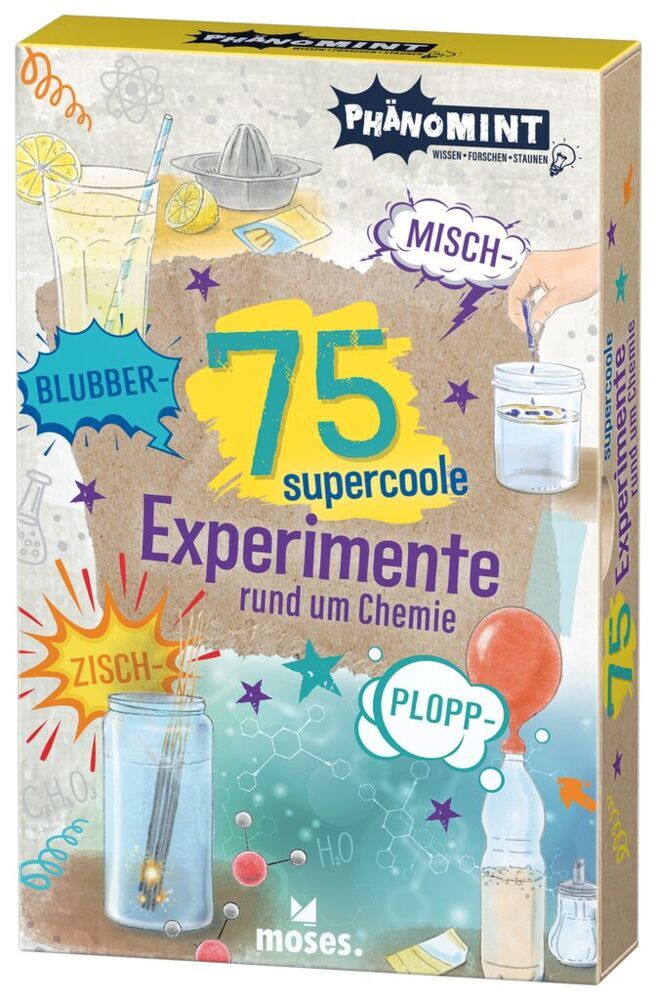 PhänoMINT 75 supercoole Blubber-Zisch-Misch-Plopp-Experimente main product photo