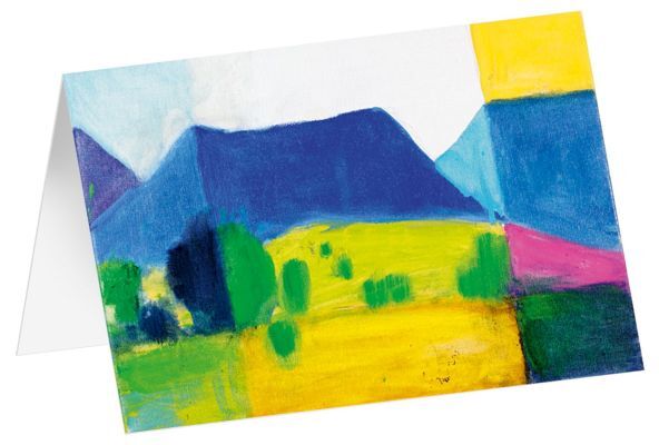 Kunstkarten "Bergmassiv" 5 Stk. main product photo