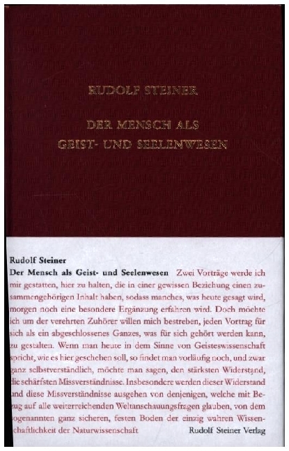 Der Mensch als Geist- und Seelenwesen main product photo