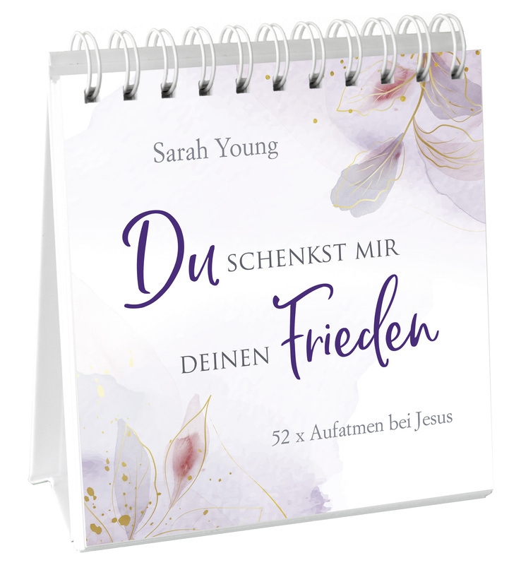 Du schenkst mir deinen Frieden - Aufstellbuch main product photo