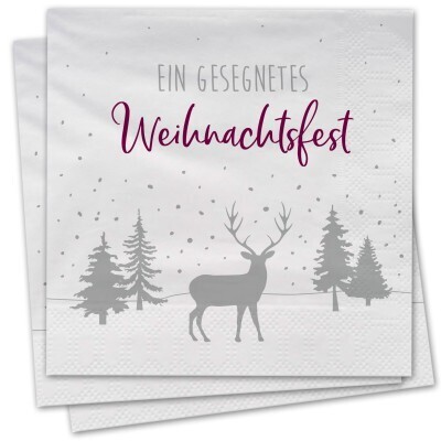 Servietten - Ein gesegnetes Weihnachtsfest main product photo