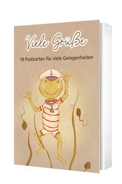 Viele Grüße - Postkartenset main product photo