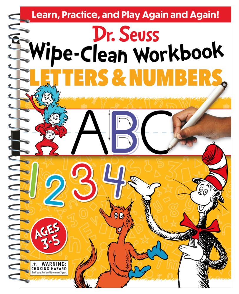 Dr. Seuss Wipe-Clean Workbook: Letters and Numbers main product photo