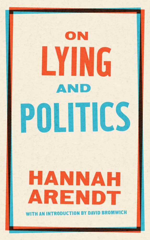 On Lying and Politics main product photo