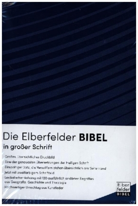 Elberfelder in großer Schrift