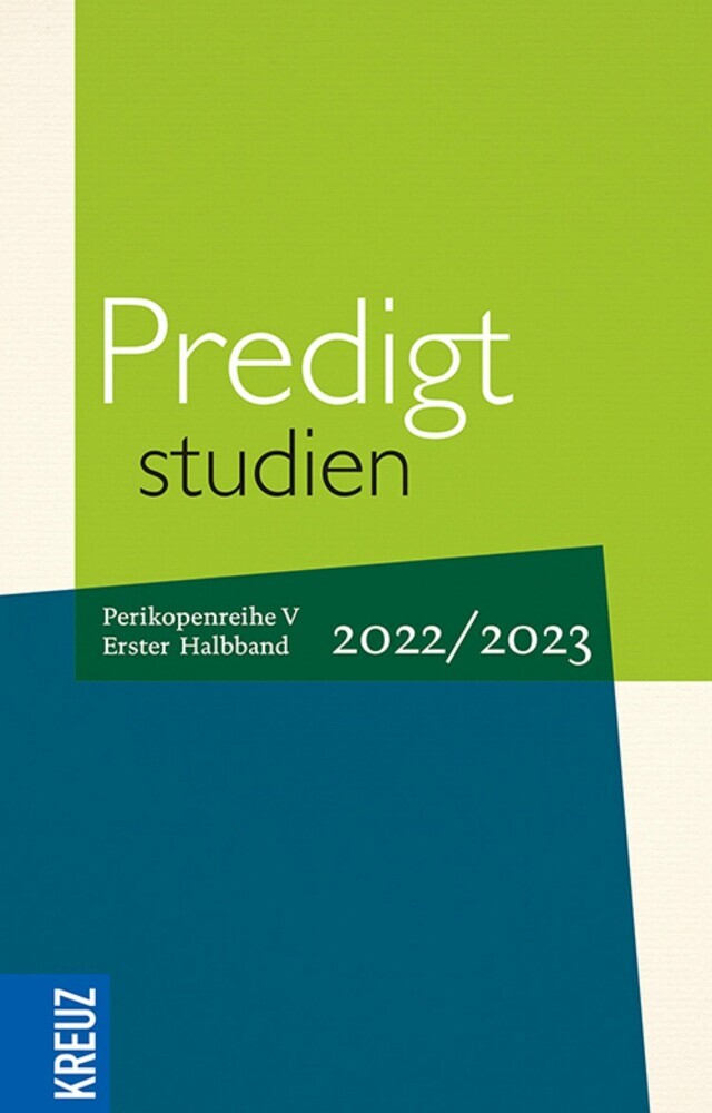 Predigtstudien 2022/2023 - 1. Halbband main product photo