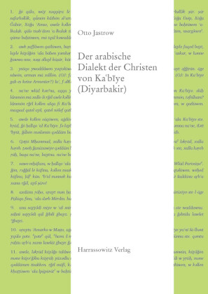 Der arabische Dialekt der Christen von Kabiye (Diyarbakir)