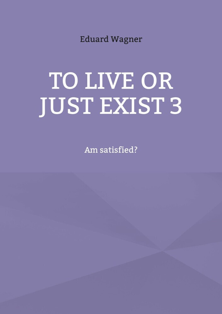 To live or just exist 3 main product photo