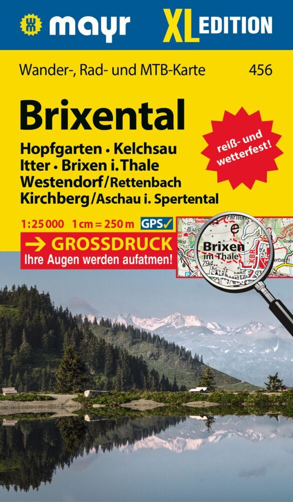 Mayr Wanderkarte Brixental XL 1:25.000 main product photo
