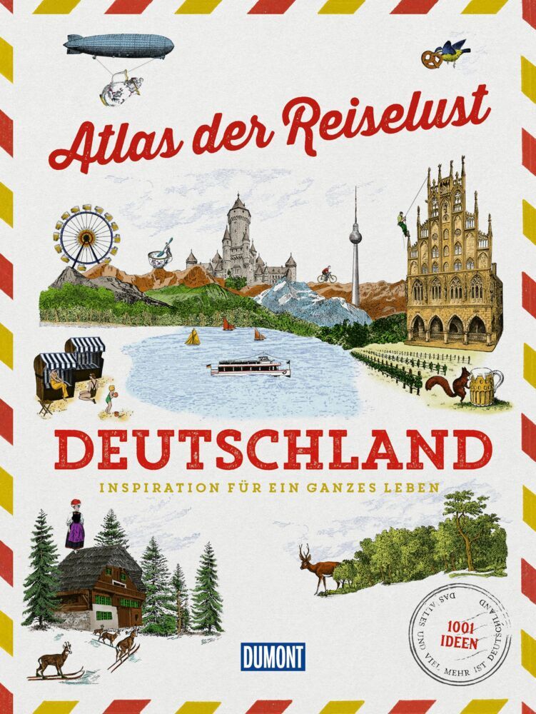 DUMONT Bildband Atlas der Reiselust Deutschland main product photo