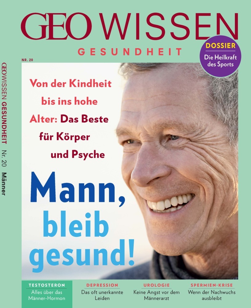 GEO Wissen Gesundheit / GEO Wissen Gesundheit 20/22 - Mann, bleib gesund! main product photo