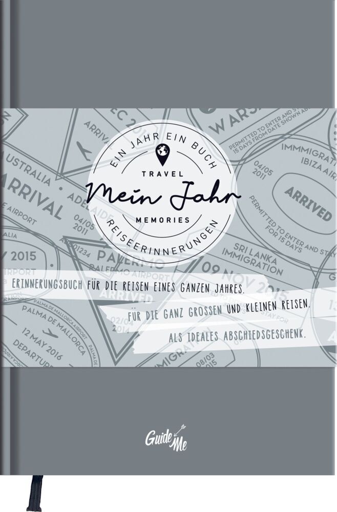 GuideMe Reisetagebuch Travel Memories "Mein Jahr" main product photo