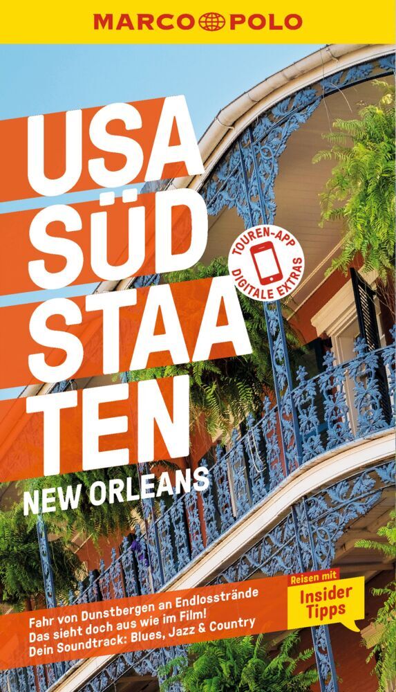 MARCO POLO Reiseführer USA Südstaaten, New Orleans main product photo
