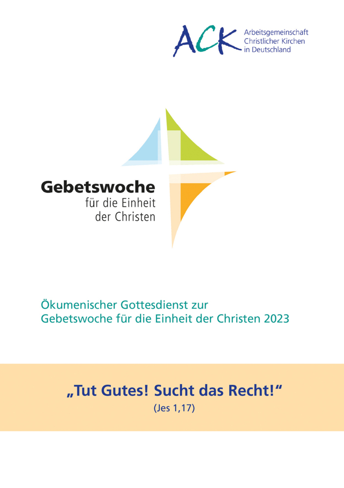 Tut Gutes! Sucht das Recht! Jes 1,17 main product photo