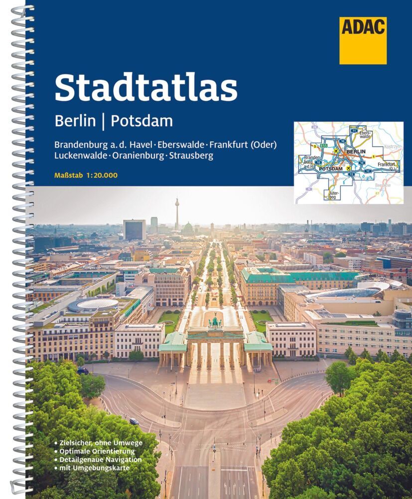 ADAC Stadtatlas Berlin/Potsdam 1:20.000 main product photo