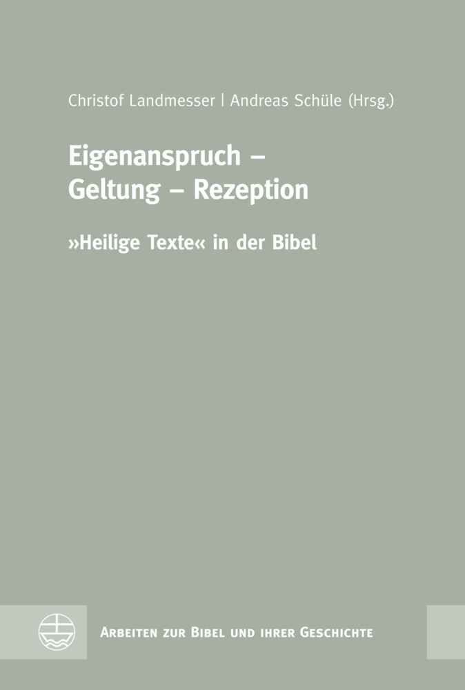 Eigenanspruch - Geltung - Rezeption main product photo
