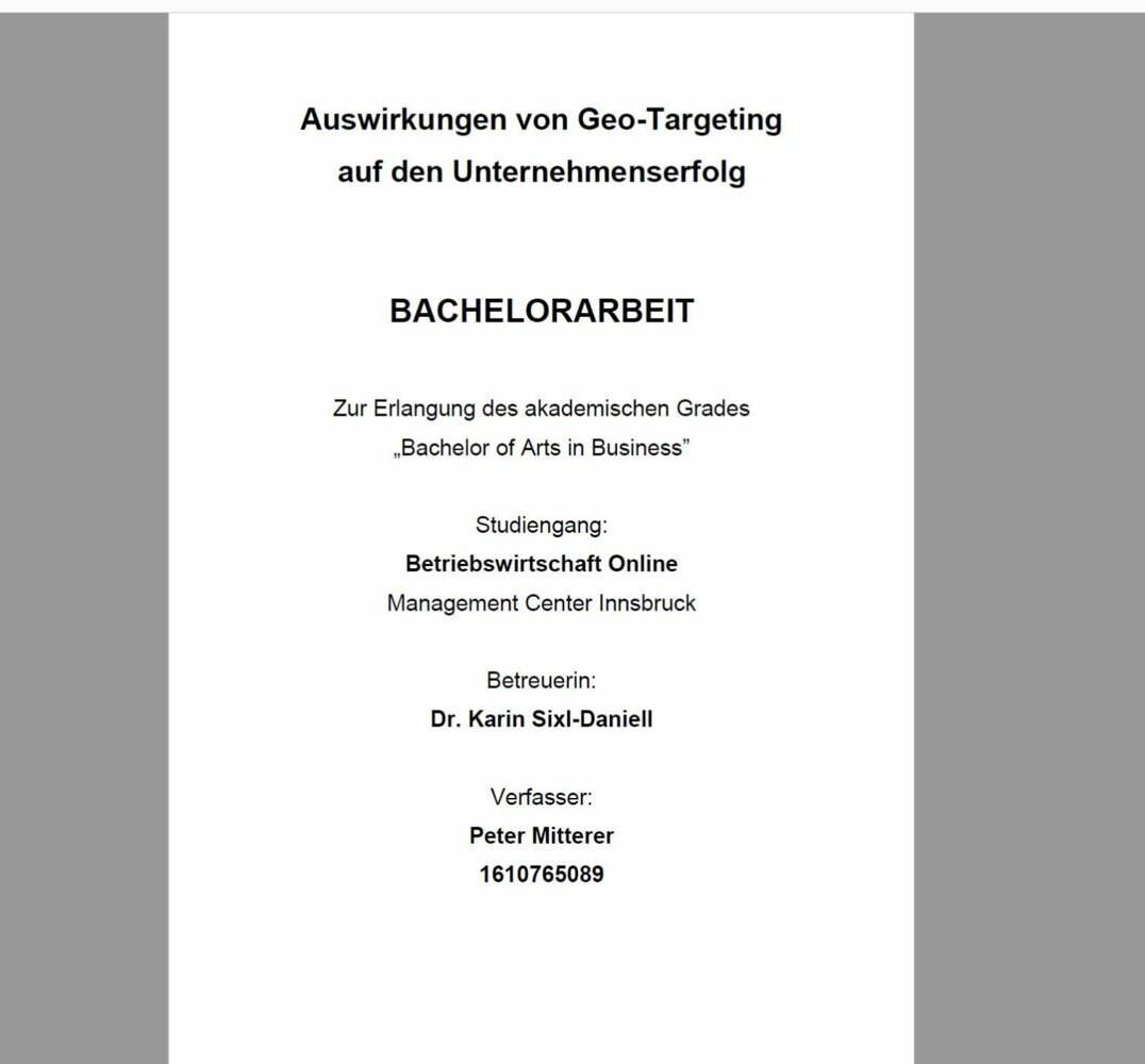 Auswirkungen von Geo-Targeting auf den Unternehmenserfolg main product photo